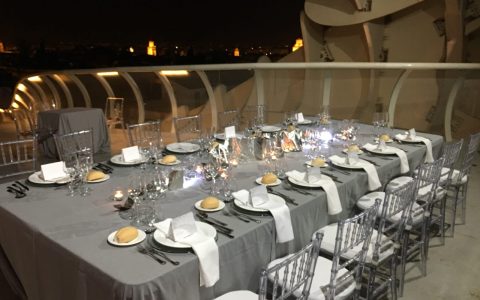 Cena privada terraza