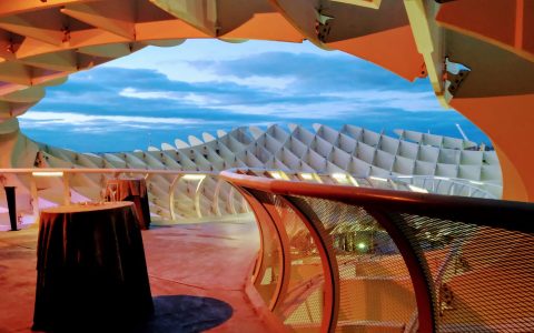 Atardecer en la terraza